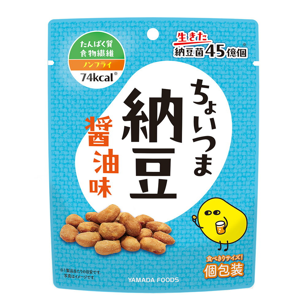 ヤマダフーズ ちょいつま納豆醤油味 18g 2
