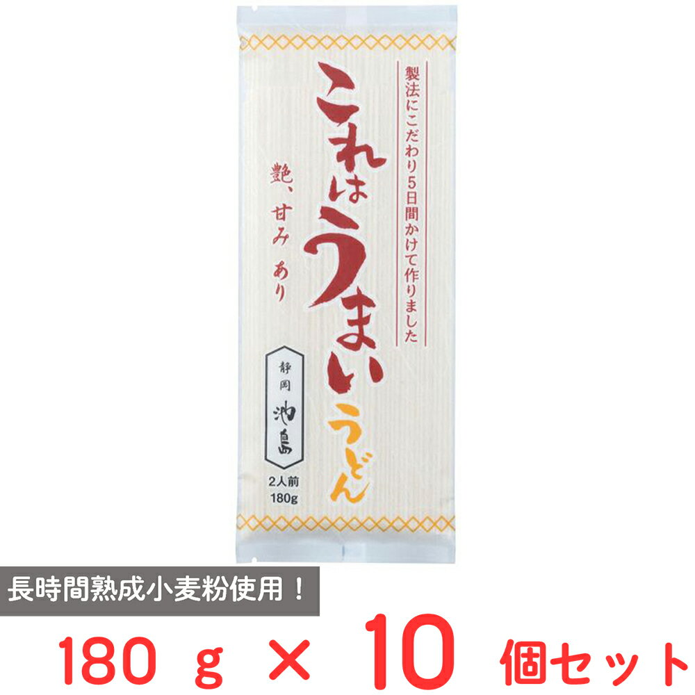 池島フーズ これはうまいうどん 180g×10個