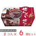 井村屋 和風 2連パック ぜんざい 210g×6個(4)