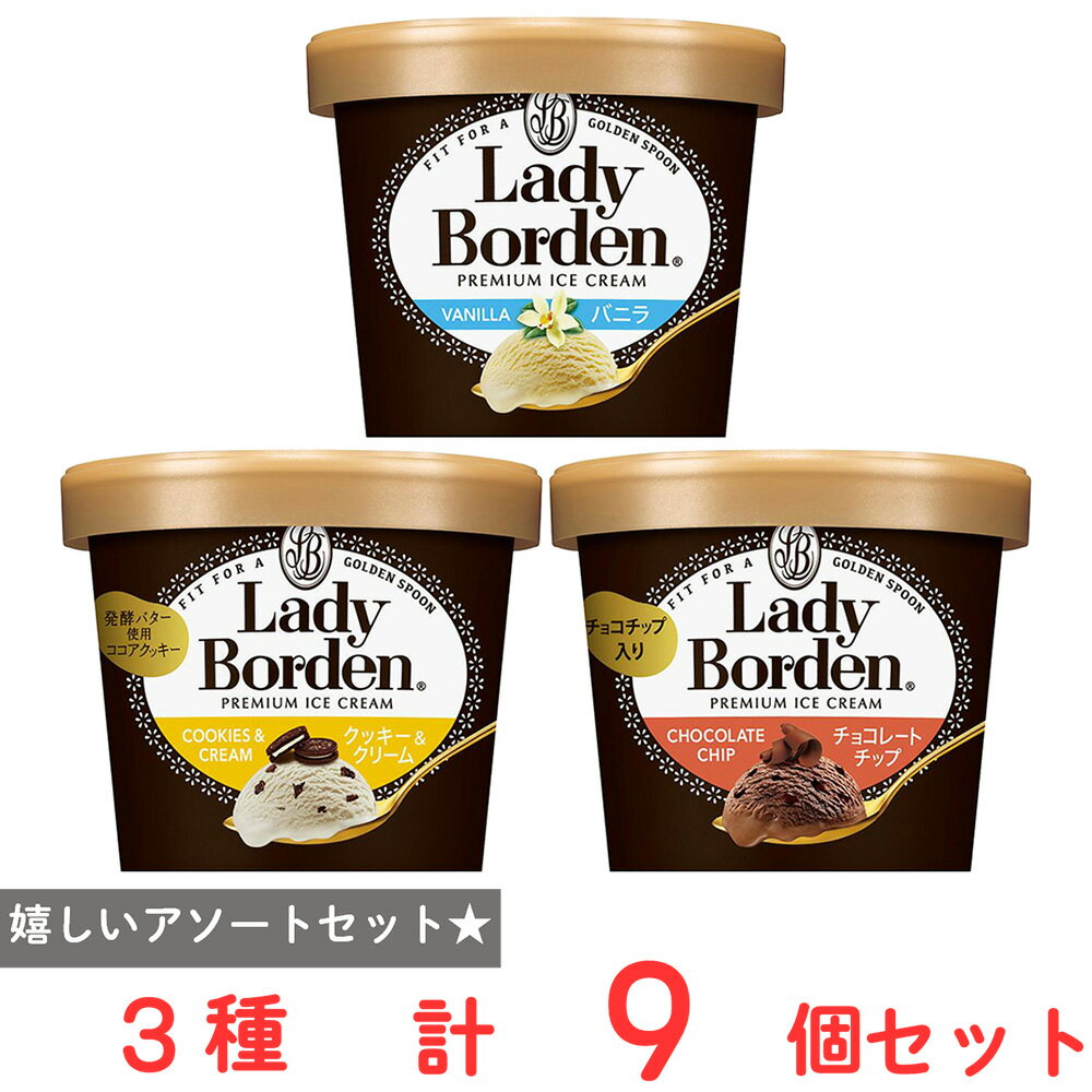 Salt - [アイス] ロッテ レディーボーデン ミニカップ 3種セット（各3個）