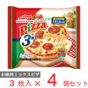 冷凍食品 マルハニチロ ミックスピザ3枚入 300g×4個 ピザ レンジ トースター 冷凍ピザ 冷凍惣菜 惣菜 お 冷凍保存 ミックスピザ ピッツァ 冷凍ピッツァ Pizza 時短 食品 まとめ買い