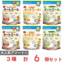 日食 オートミール アソート 3種各2個セット