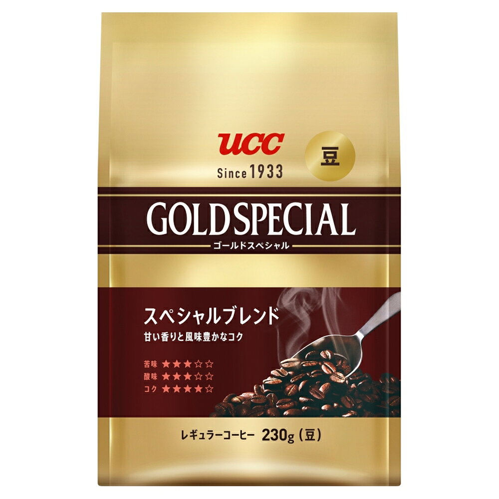 【訳あり40％OFF】 UCC ゴールドスペシャル 炒り豆 スぺシャルブレンド SAP 230g ...