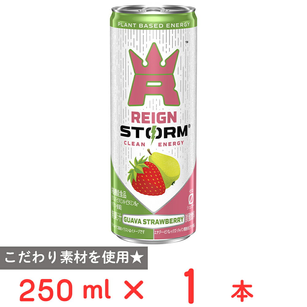 アサヒ飲料 レインストーム グァバストロベリー 250ml