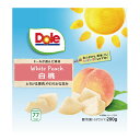 桃 [冷凍食品] Dole 冷凍白桃 200g×4個 冷凍果物 フローズンフルーツ 冷凍フルーツ 冷凍果実 フルーツ もも スムージー デザート