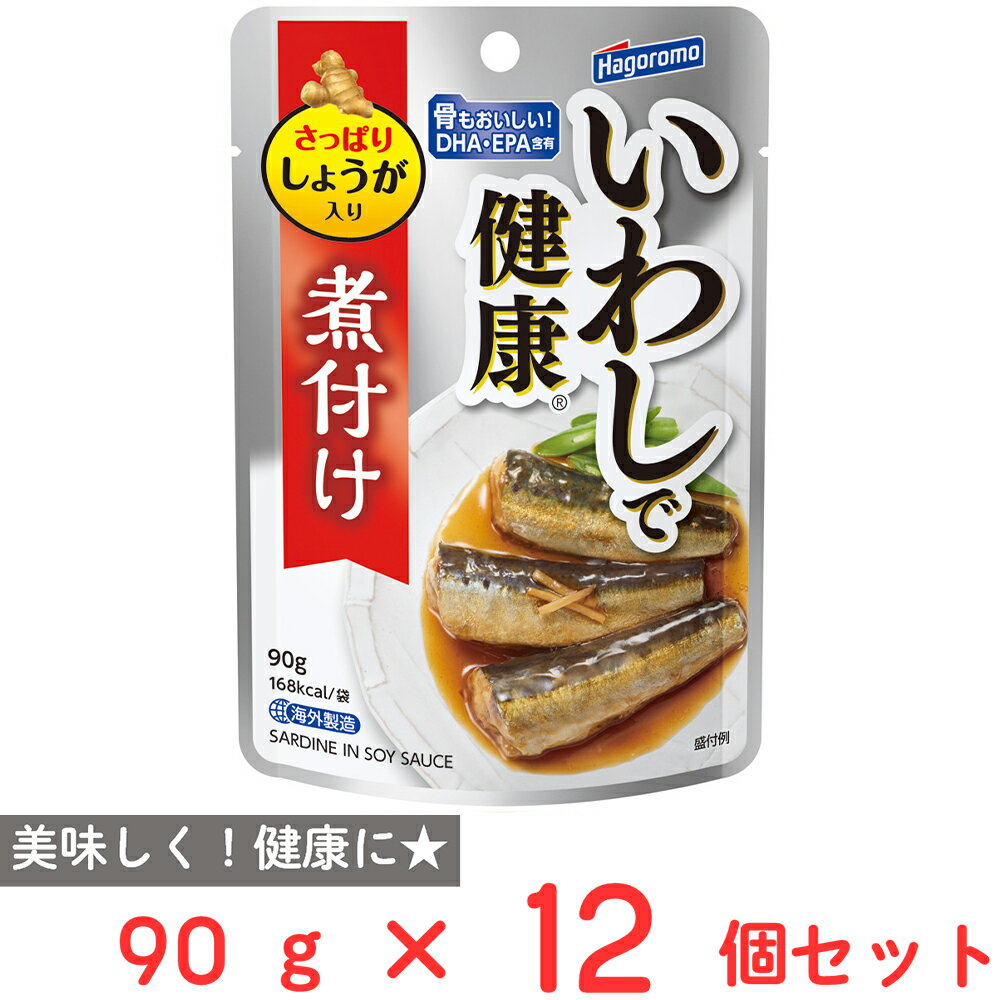 はごろもフーズ いわしで健康 煮付け (パウチ) 90g×12個