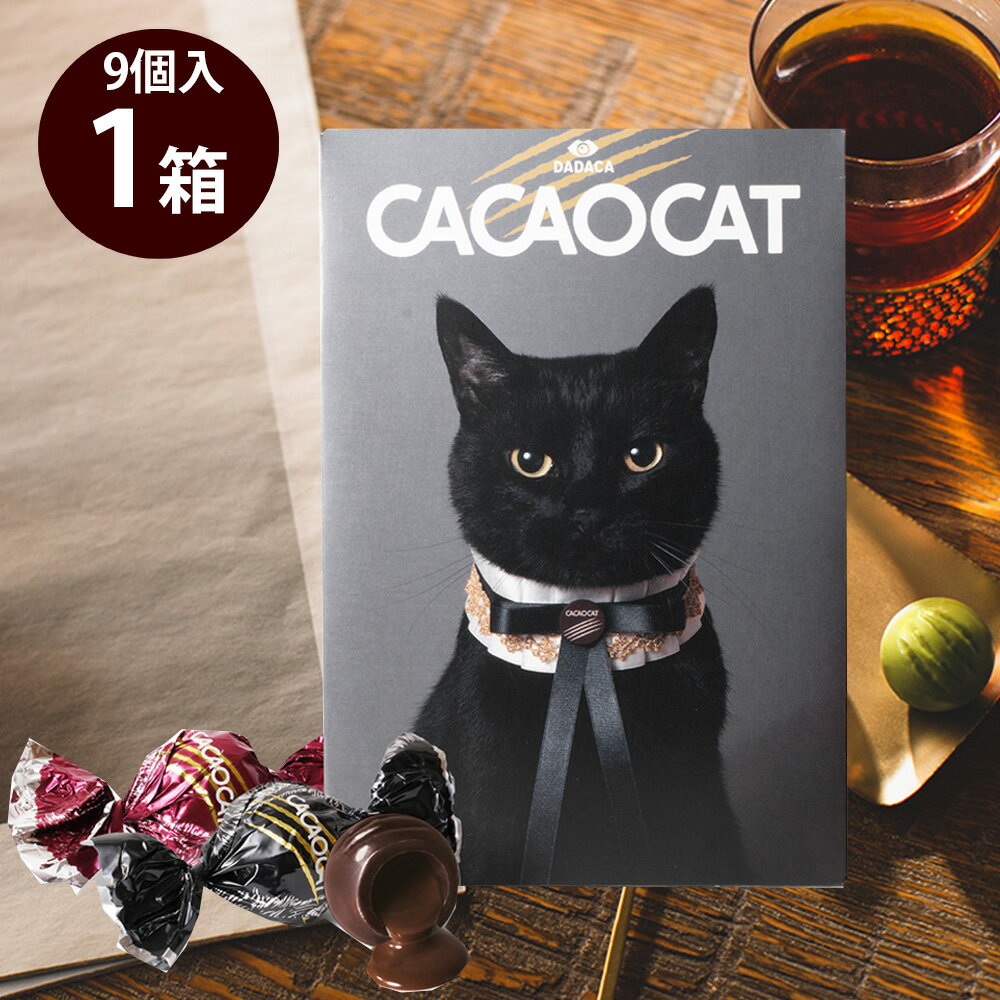 DADACA　CACAOCATミックスCAT9個 チョコレー