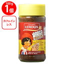 日本珈琲貿易 ルルー インスタントチコリ 100g チコリコーヒー インスタント ルルーチコリ デカフェ 珈琲 カフェインレス ノンカフェイン 食物繊維 ミネラル 飲料 粉末 フランス