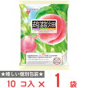 マンナンライフ 蒟蒻畑白桃味 25g×10個(4)
