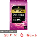 片岡物産 トワイニング ダージリン 20P×6個