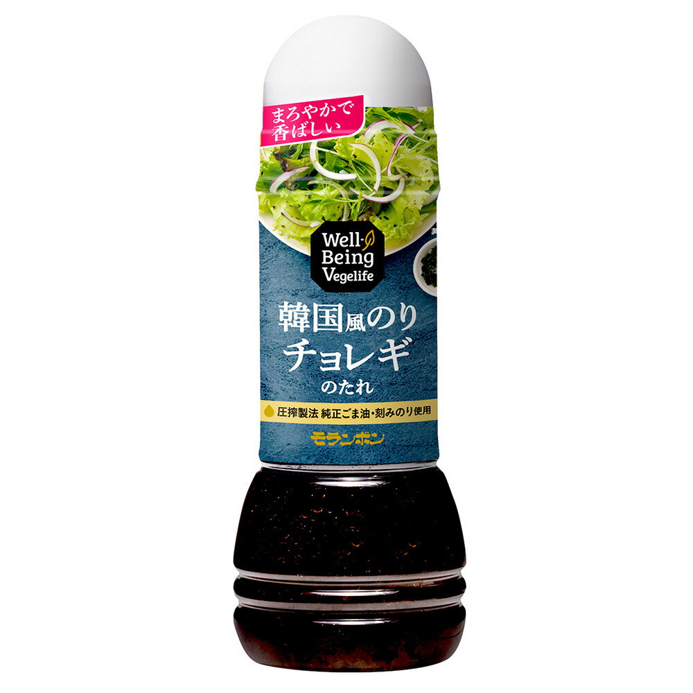モランボン Well－Being Vegelife 韓国風のりチョレギのたれ 310g×5個 smilespoon-10033139 Smile Spoon 楽天市場店 サンプル画像2