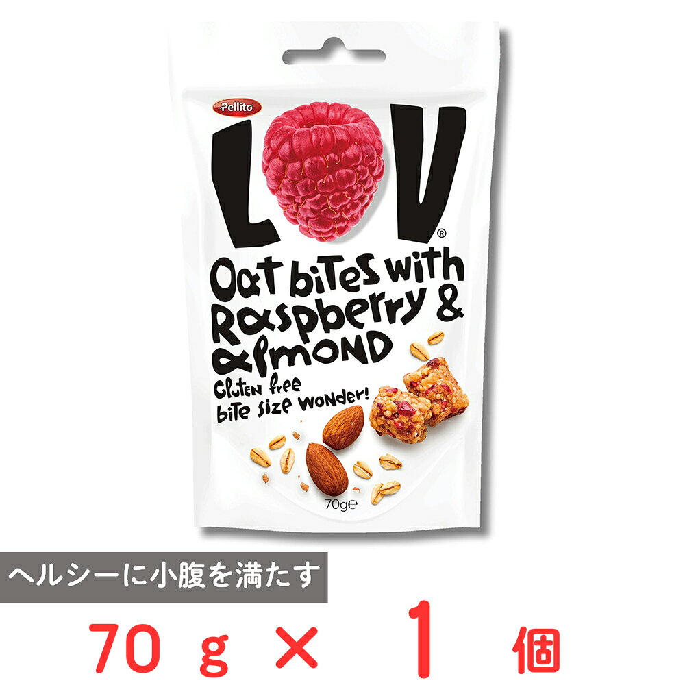 日仏貿易 ペリートラブ オートバイツ ラズベリー＆アーモンド 70g