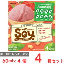 [アイス] クラシエ Soyマルチ イチゴ 60ml×4個×4箱