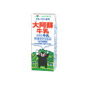 らくのうマザーズ 大阿蘇牛乳 200ml×12個 常温 保存 牛乳 生乳 100％ 紙パック 飲料 無菌充填 熊本県 阿蘇 成分無調整 乳脂肪分 3.6%以上