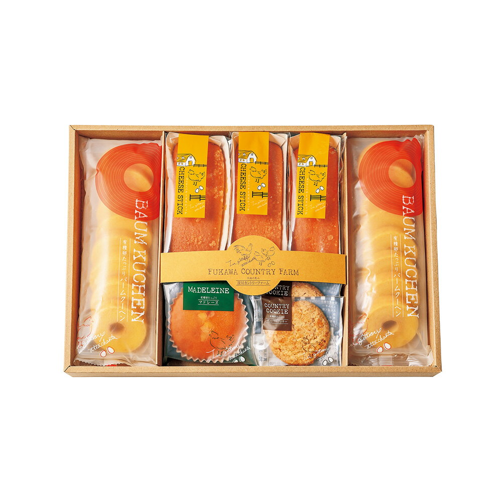 アデリー 深川カントリーファーム 有精卵を使ったこだわりスイーツセット C お歳暮