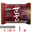 ぜんざいファミリーパック 400g 井村屋 簡単 レトルト 市販 お汁粉 おしるこ あずき お餅 お正月 ローリングストック 大容量