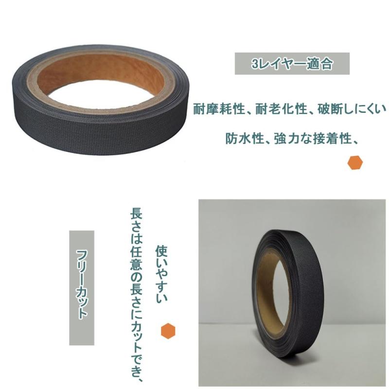 シームテープ 3レイヤー適合 補修布 アイロン...の紹介画像3