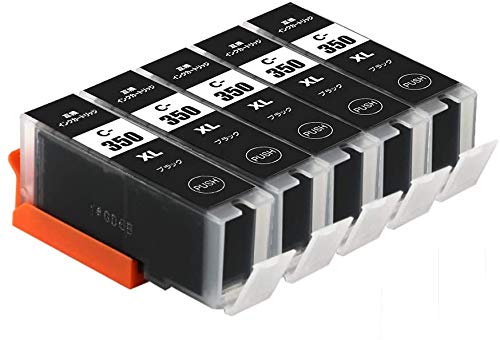 Rakuten - 互換インクカートリッジ キャノン用 大容量 5色セット 残量表示対応 消耗品 プリンターインク 詰め替え用 インクタンク