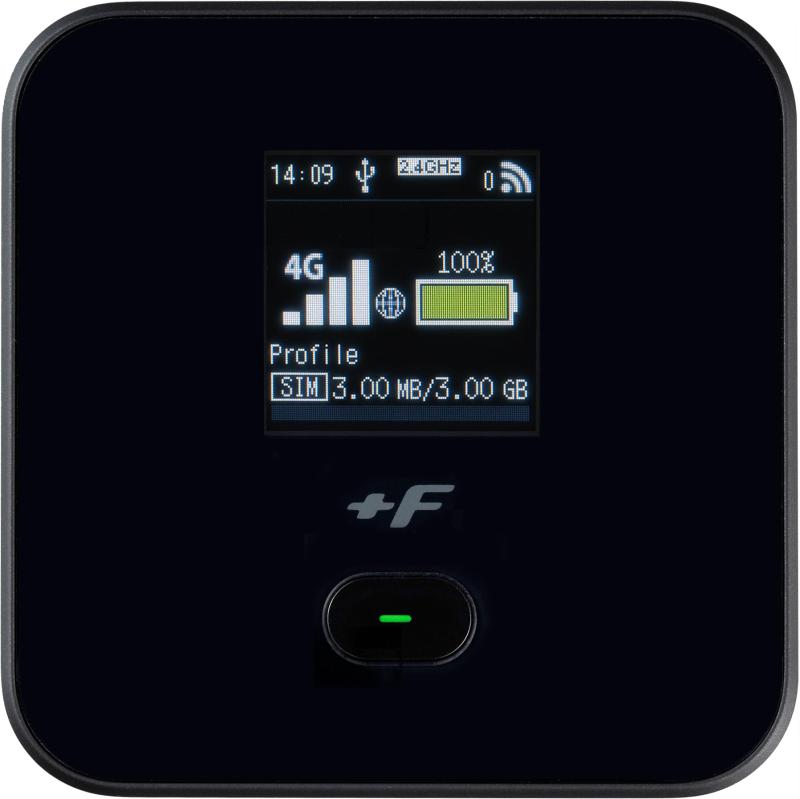富士ソフト ＋F FS045W eSIM対応4GモバイルWi-Fiルーター