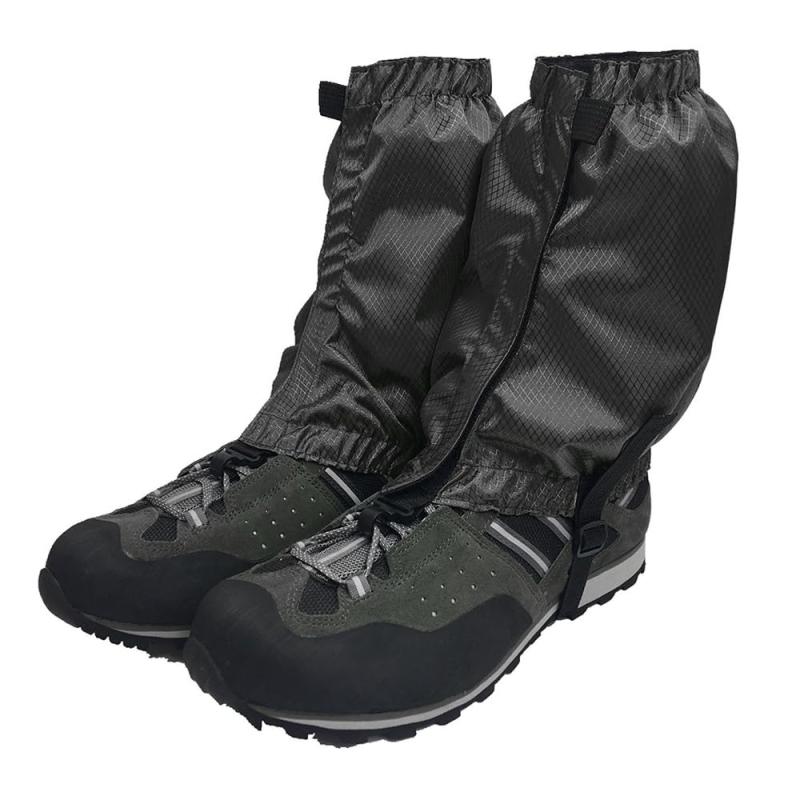 Renjzle 登山用ゲイター・スパッツ 軽量防水素材採用 通気性 レディース＆メンズ オールシーズン適用 雨・泥・砂よけ 悪天候対応 トレッキング・クライミング・ハイキング用 レッグカバー