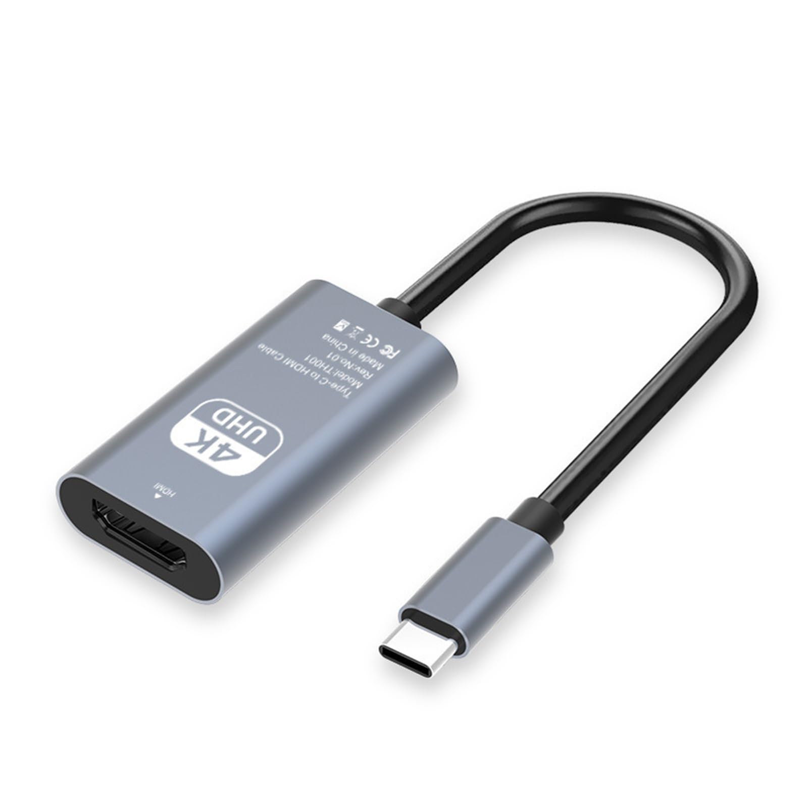 【送料無料】NFHK USB-C Type C - HDMIケーブル HDTVアダプター 4K 60hz 1080p タブレット&電話&ノートパソコン用