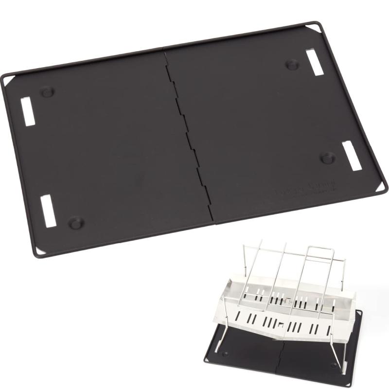 Tokyo Camp 焚き火台 プレート スタンド ソロキャンプ 焚火台 パーツ 保護 耐熱 焚火シート