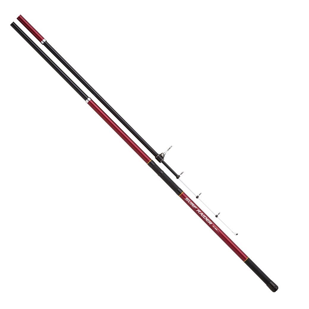 ・全長:4.50m ・継数:5本 ・仕舞:102cm ・自重:502g ・先径:2.9mm ・元径:27.2mm ・適合錘:15~25号 ・カーボン率:70%