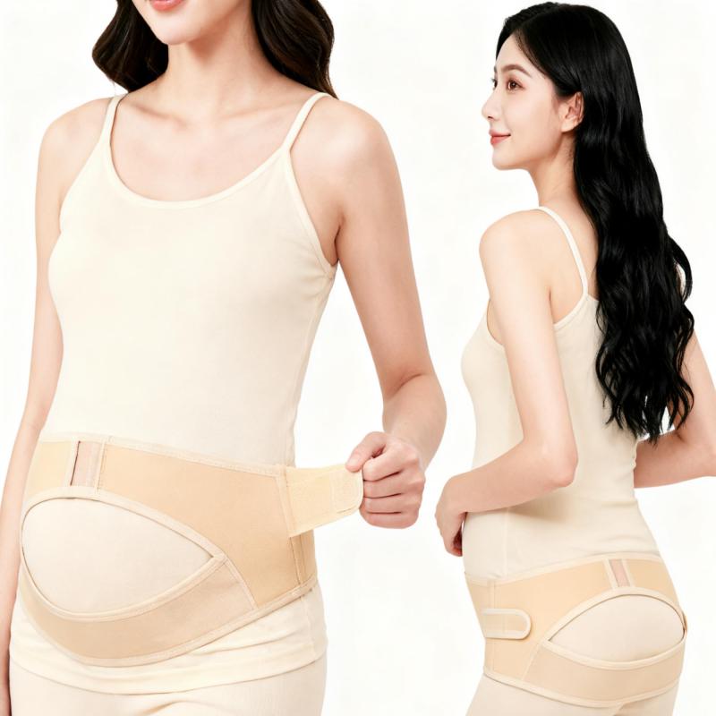 【YAMANMAN】骨盤ベルト 産前産後兼用 腰痛を和らげ 腹帯 妊婦 骨盤の回復を助けます 通気性＆やわらか素材 履きやすい 平均サイズです 産前&産後骨盤ベルト