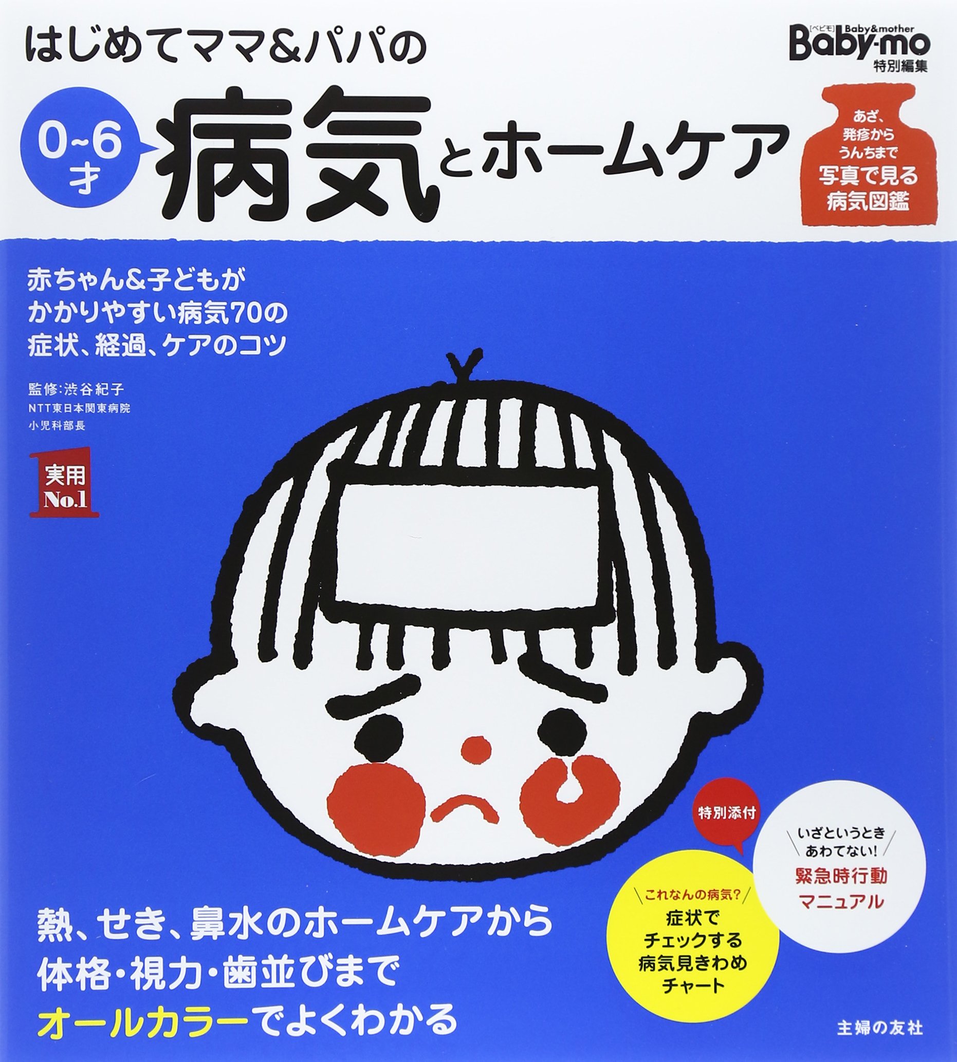 育児書 0歳から6歳 病気とホームケアの知識 子どもの体調管理ガイドブック 健康と家庭の医学 子育ての悩み解決マニュアル