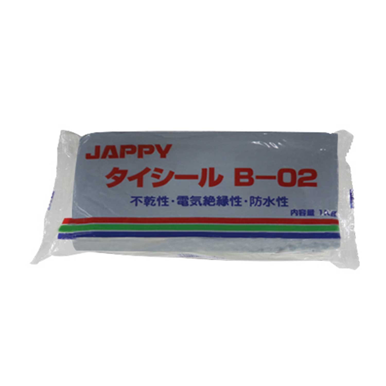 ・色調:グレー ・内容量:1kg ・特性:無溶剤型、無石綿(ノンアスベスト)、不乾性 ・機能:気密、水密、防水、防虫