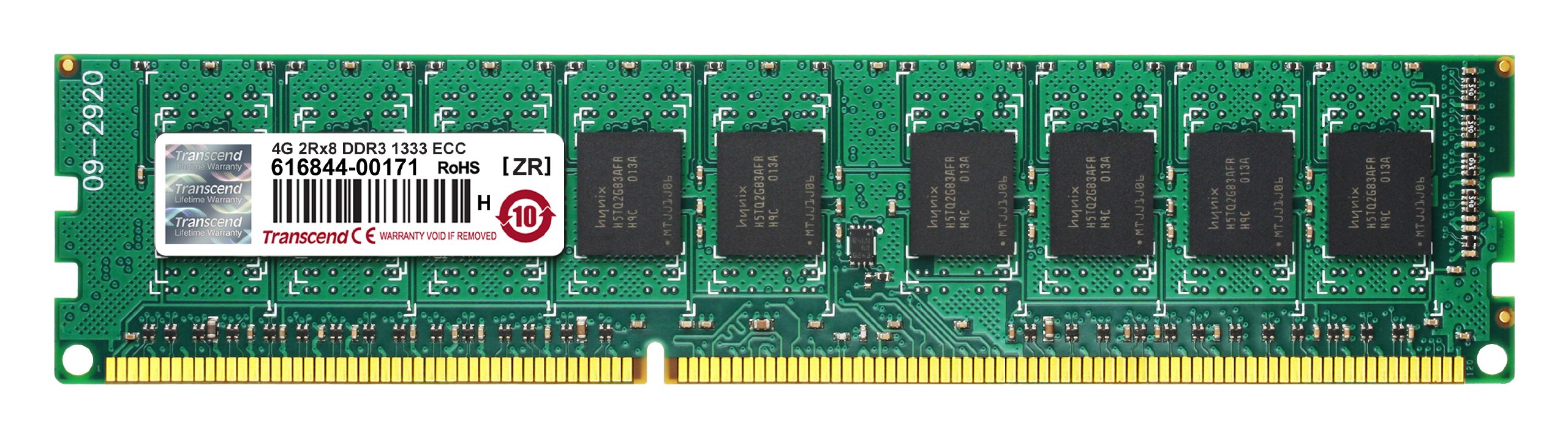 サーバー ワークステーション用メモリ PC3-10600 DDR3 1333 4GB 1.5V 240pin ECC DIMM