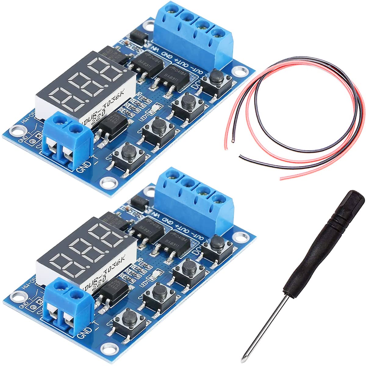 ・電圧:DC 5V-36V ・動作電流:最大15A ・電力:最大400W ・出力方式:デュアルMOS並列アクティブ出力