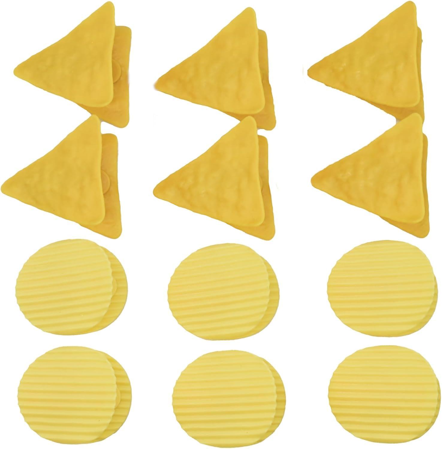 袋クリップ 12個セット プラスチック製 密封クリップ キッチン用品 スナック お菓...