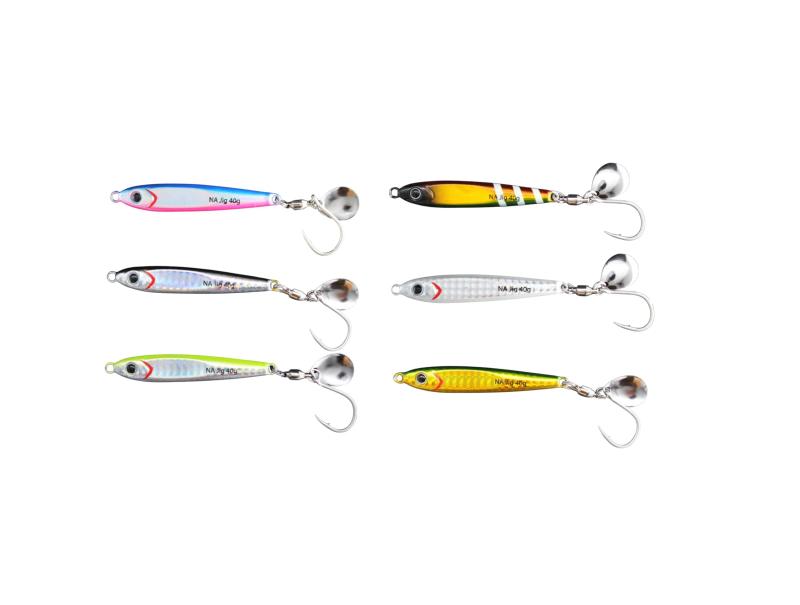 KAJIKI（カジキ）メタルジグ ブレードジグ NA JIG 40g/60g/70g/80g/100g/125g/150g/180g多層コーティン..