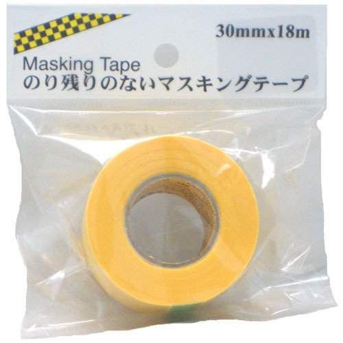 ・カラー:イエロー ・本体サイズ:幅30mm×長さ18m ・パッケージサイズ:115mm×100mm×30mm ・入り数:1個