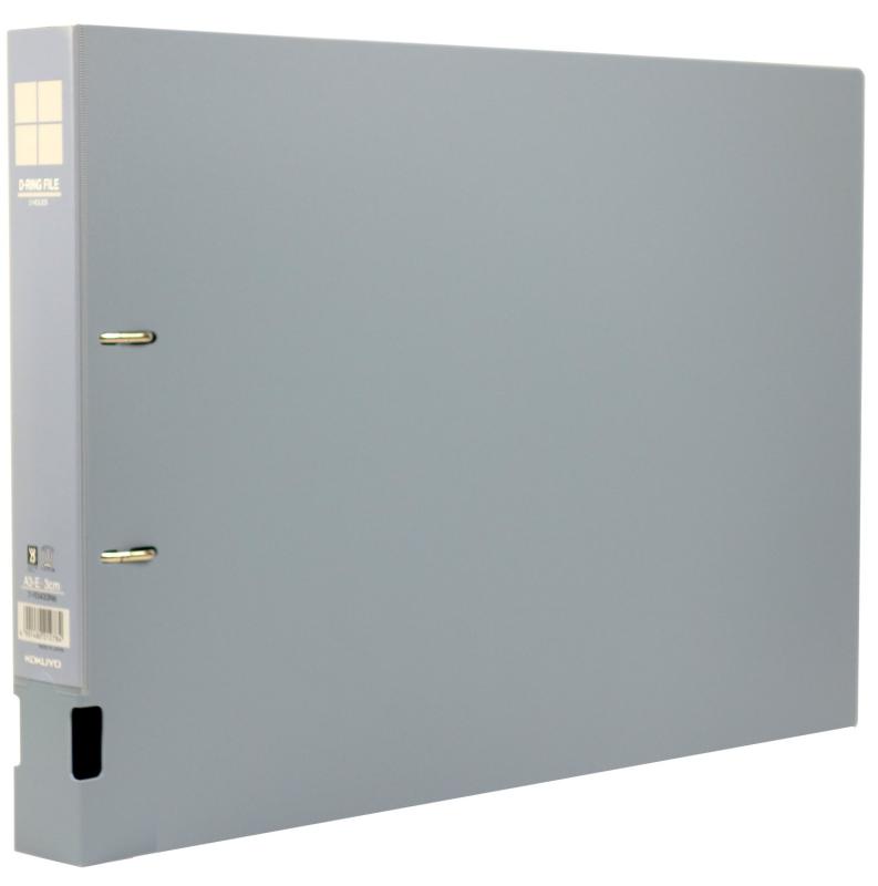 コクヨ Dリングファイル 横E型 青 300枚収容