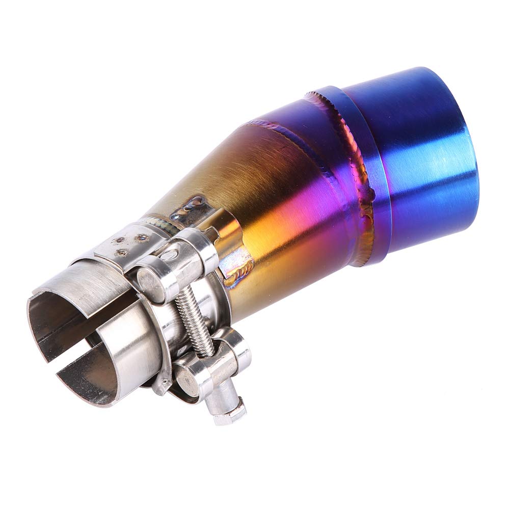 オートバイフルエキゾーストシステム 中間パイプリンク接続 51mm エキゾーストパイプ ステンレス鋼