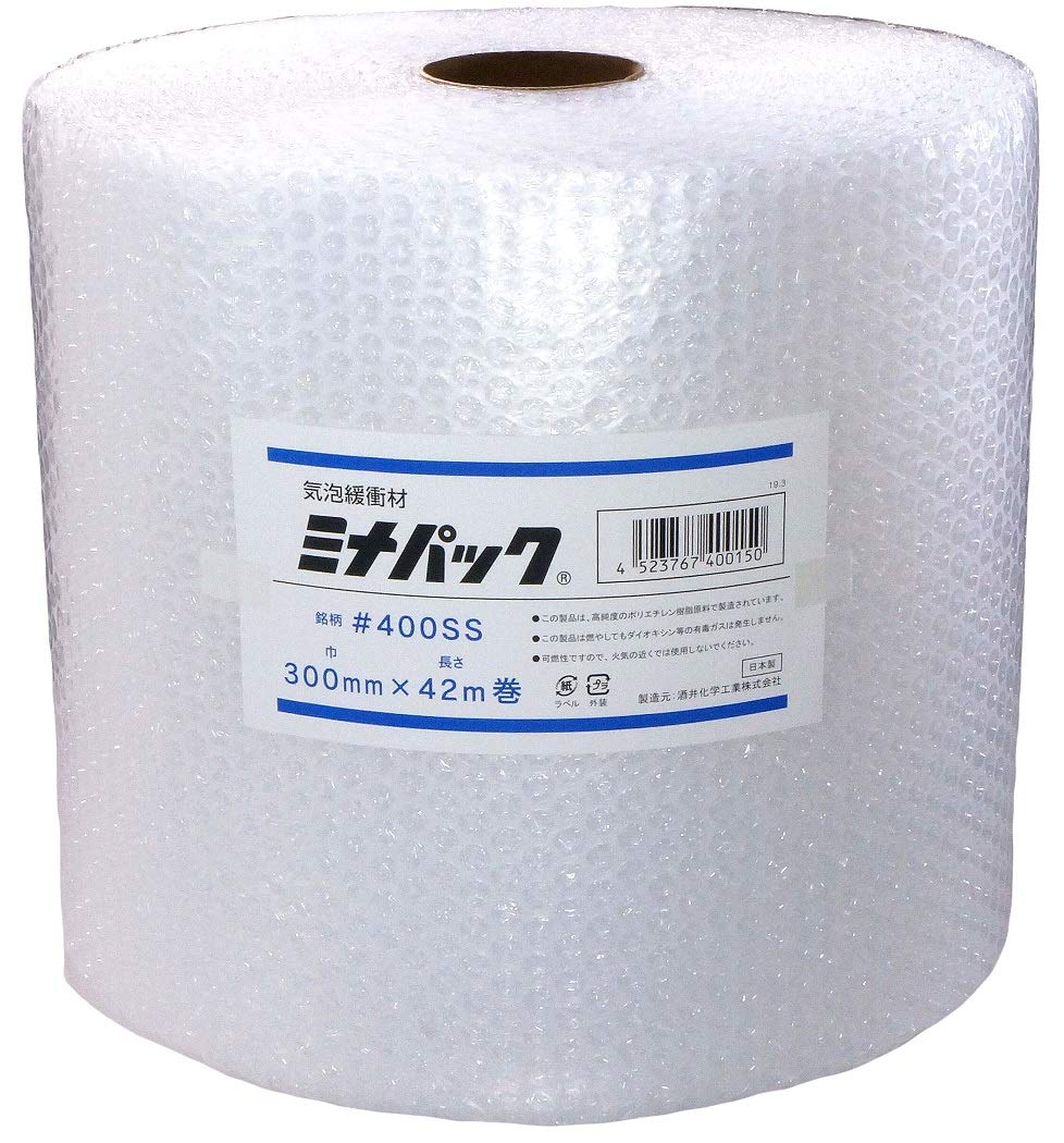 ・サイズ:幅300mm×長さ42m ・素材:ポリエチレン樹脂(バージン原料) ・原産国:日本 ・機能:耐水・防湿・耐薬品性