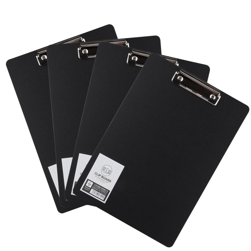 【4個セット】 クリップボード a4 バインダー クリップファイル 強力 短辺 会議用パッド 事務用品 文書..