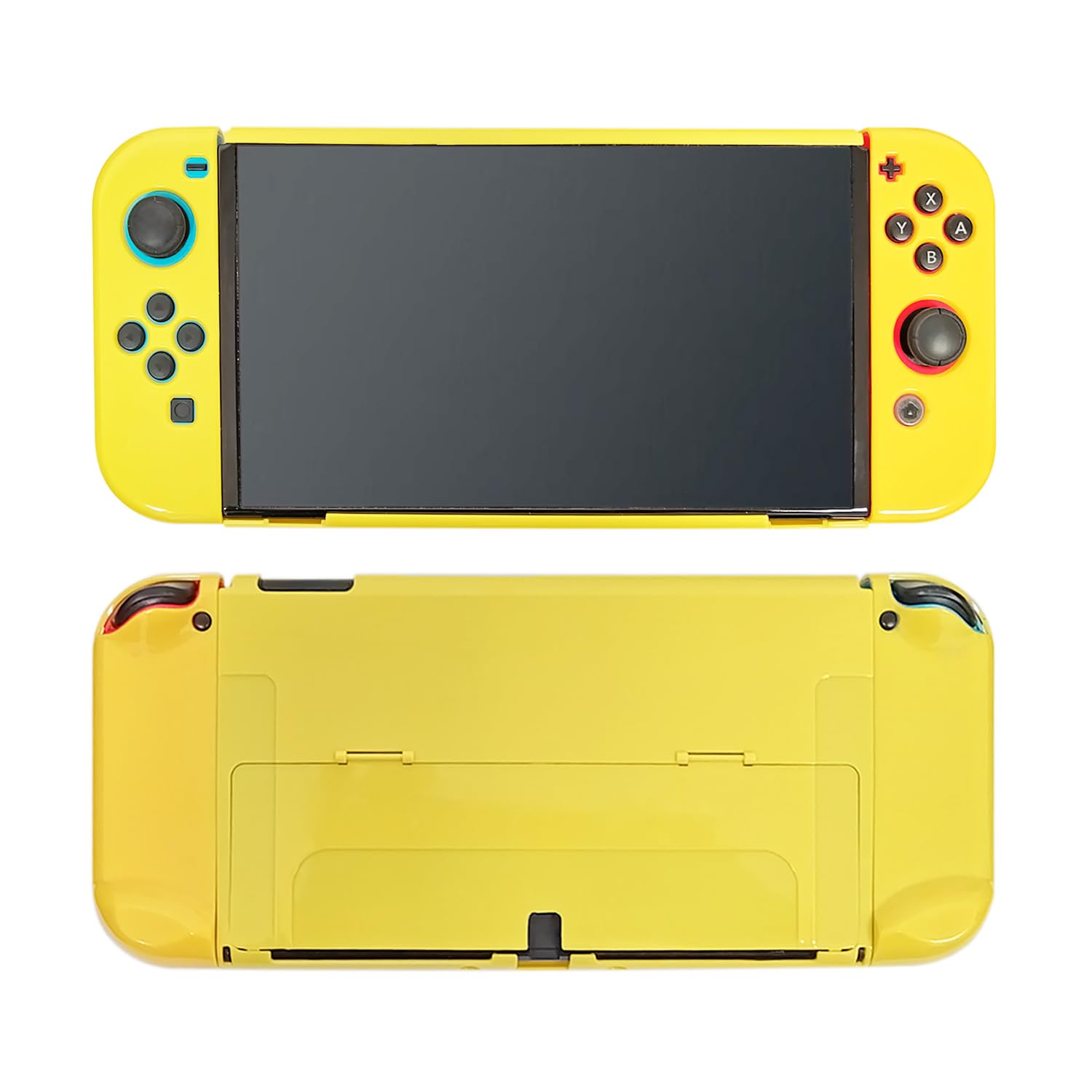 ・対応機種:Switch 有機ELモデル ・セット内容:3点セット (本体用、Joy-Con用×2) ・タイプ:分離式 ・素材:PC ・仕様:ハードタイプ、耐衝撃仕様