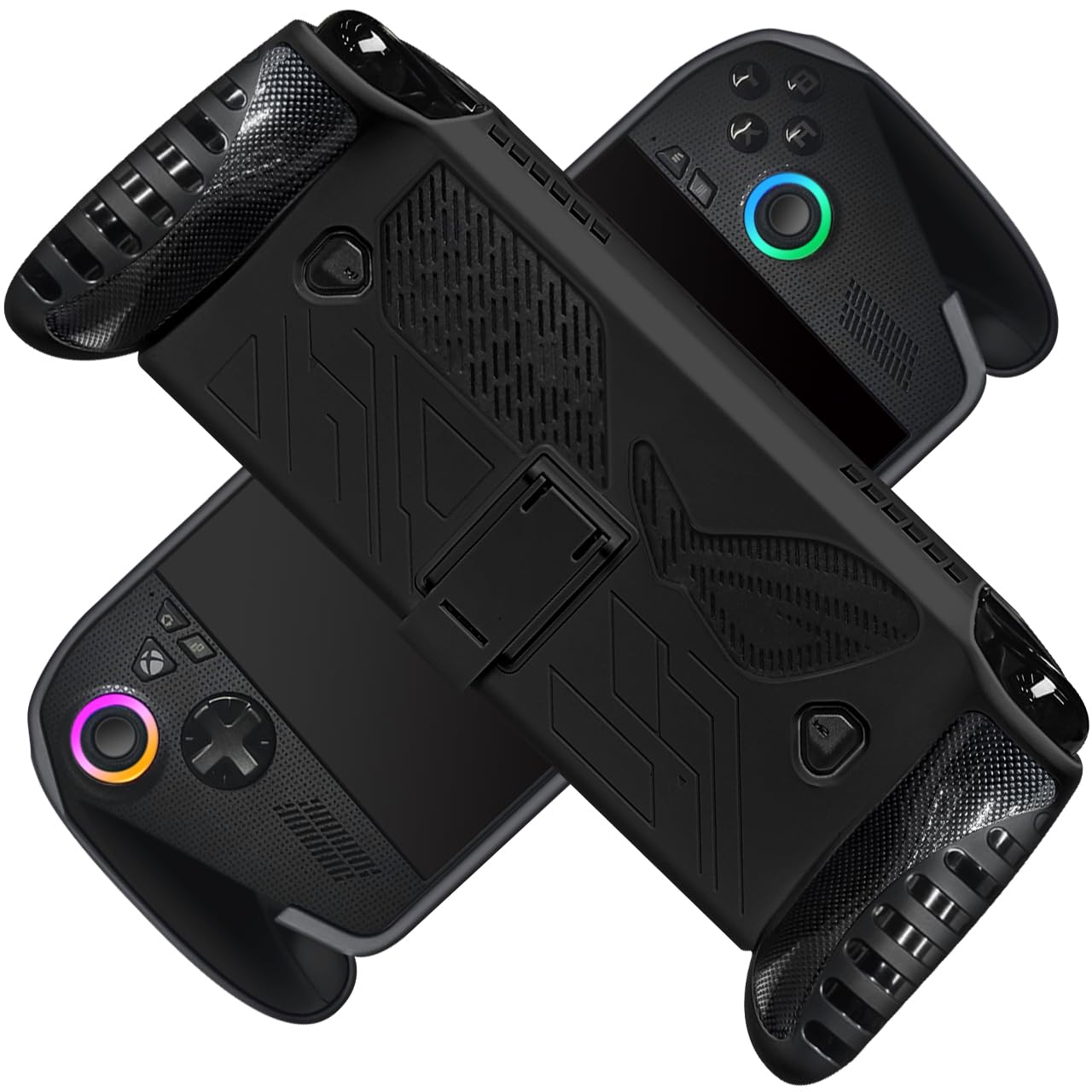 樂天商城 - ゲーム機用保護ケース スタンド付き カバー 柔らかいTPU素材 傷防止 全面保護 耐衝撃 軽量 放熱設計