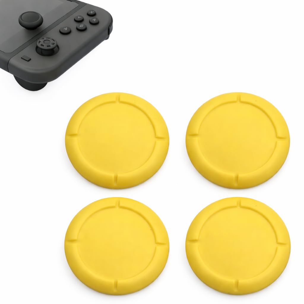 ジョイスティックカバー ゲームコントローラー用 交換用 パーツ 4個セット 保護 キャップ 7色展開 互換品