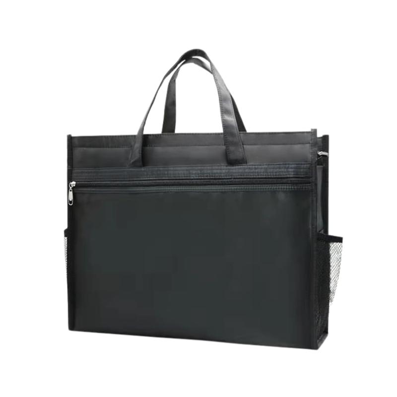 [ateena] 書類バッグ A3 ファイルケース 書類ケース 持ち運び ミーティングバッグ a3サイズ 大容量 収納 仕切り付き B