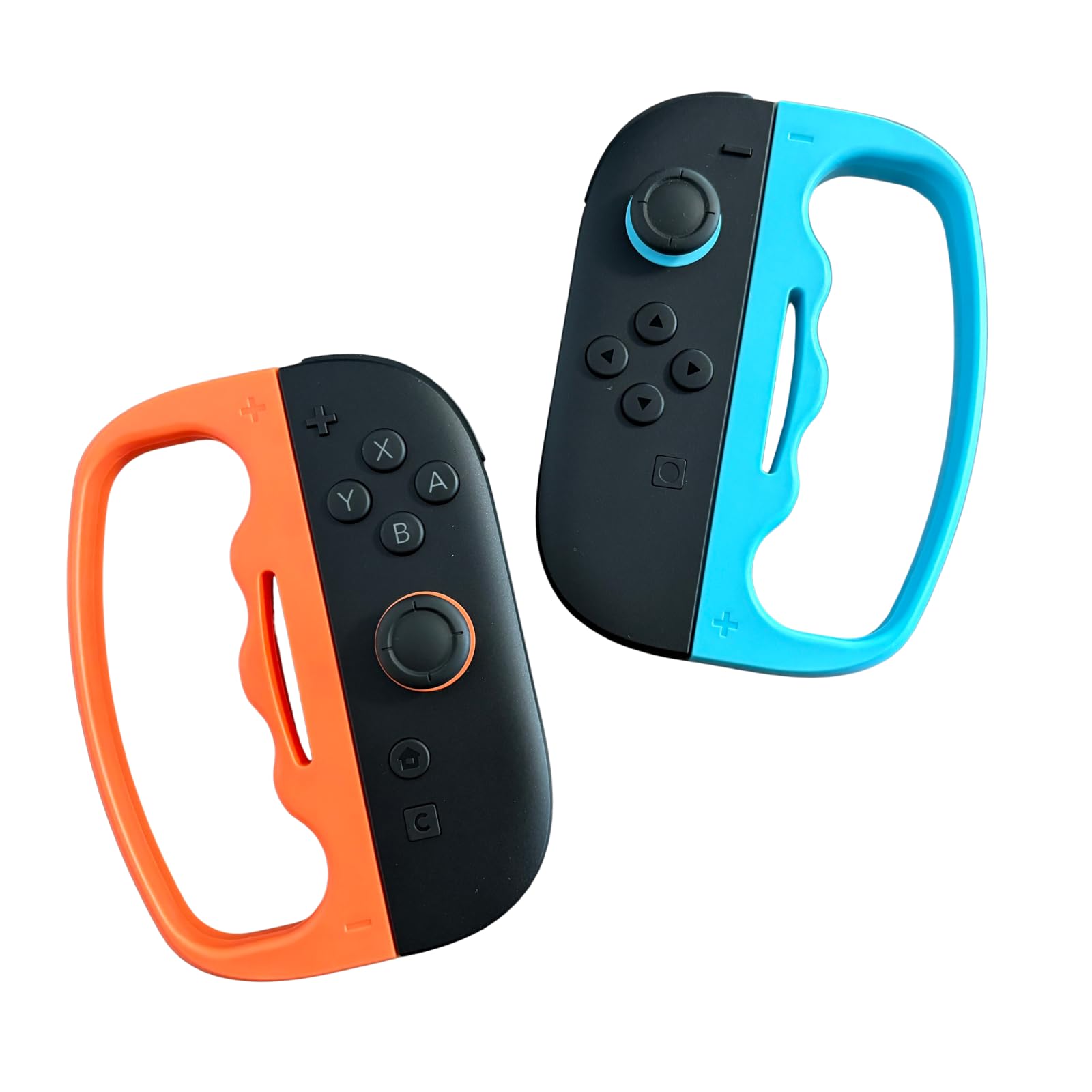 ・対応機種:Nintendo Switch 2 (Joy-Con 2用) ・素材:ABS素材 ・機能:磁石内蔵(装着補助)、人間工学設計 ・入数:2個(1組)