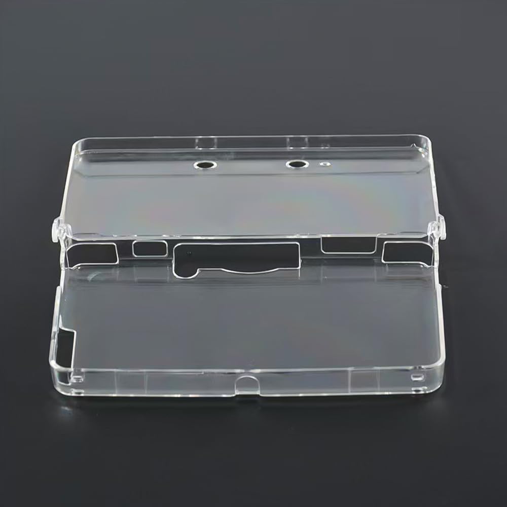 Sole Cover - ゲーム機用ケース 保護カバー 3DS対応 透明 PC素材 軽量 落下防止 フルカバー クリア ハードケース 耐衝撃 傷防止