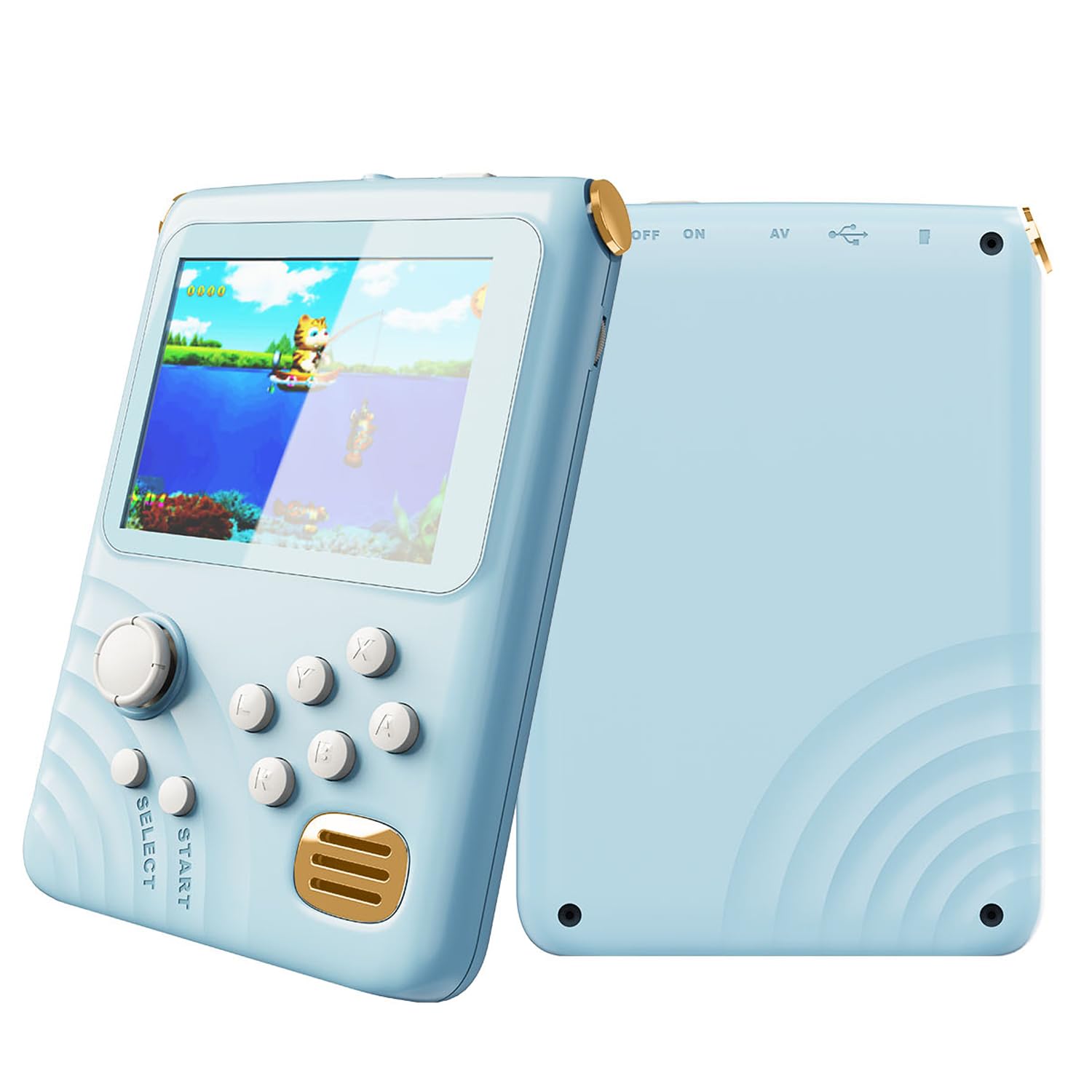 Other - 携帯ゲーム機 3.2インチ 300種類ゲーム内蔵 ポケットサイズ 軽量 小型 手持ち 持ち運び ゲーム機 贈り物 誕生日 クリスマス プレゼント