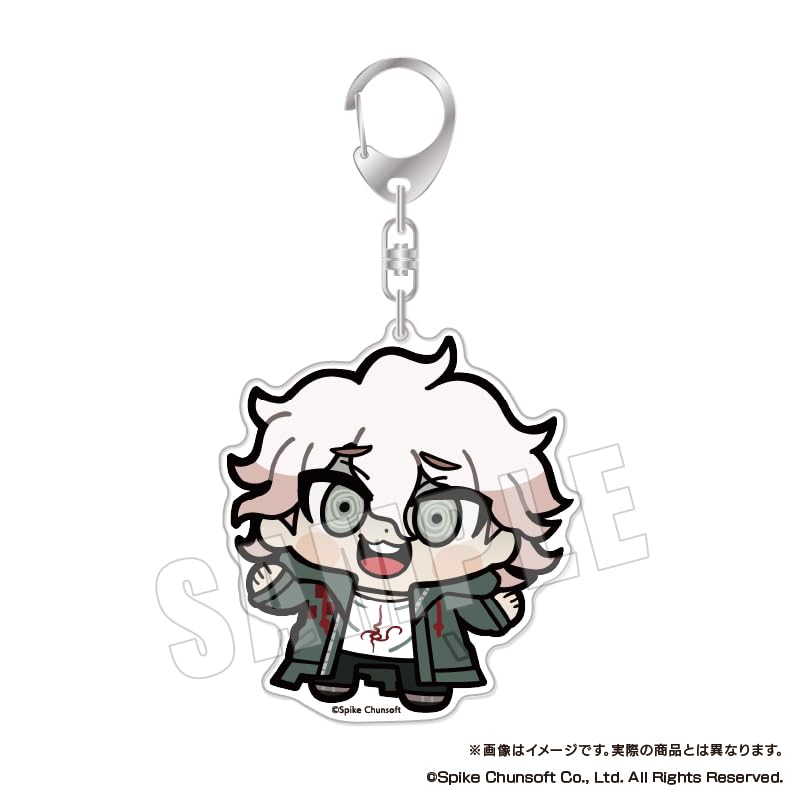 アクリルキーホルダー おおきめ キャラクターグッズ 雑貨 透明 キーチェーン ストラップ バッグチャ ...