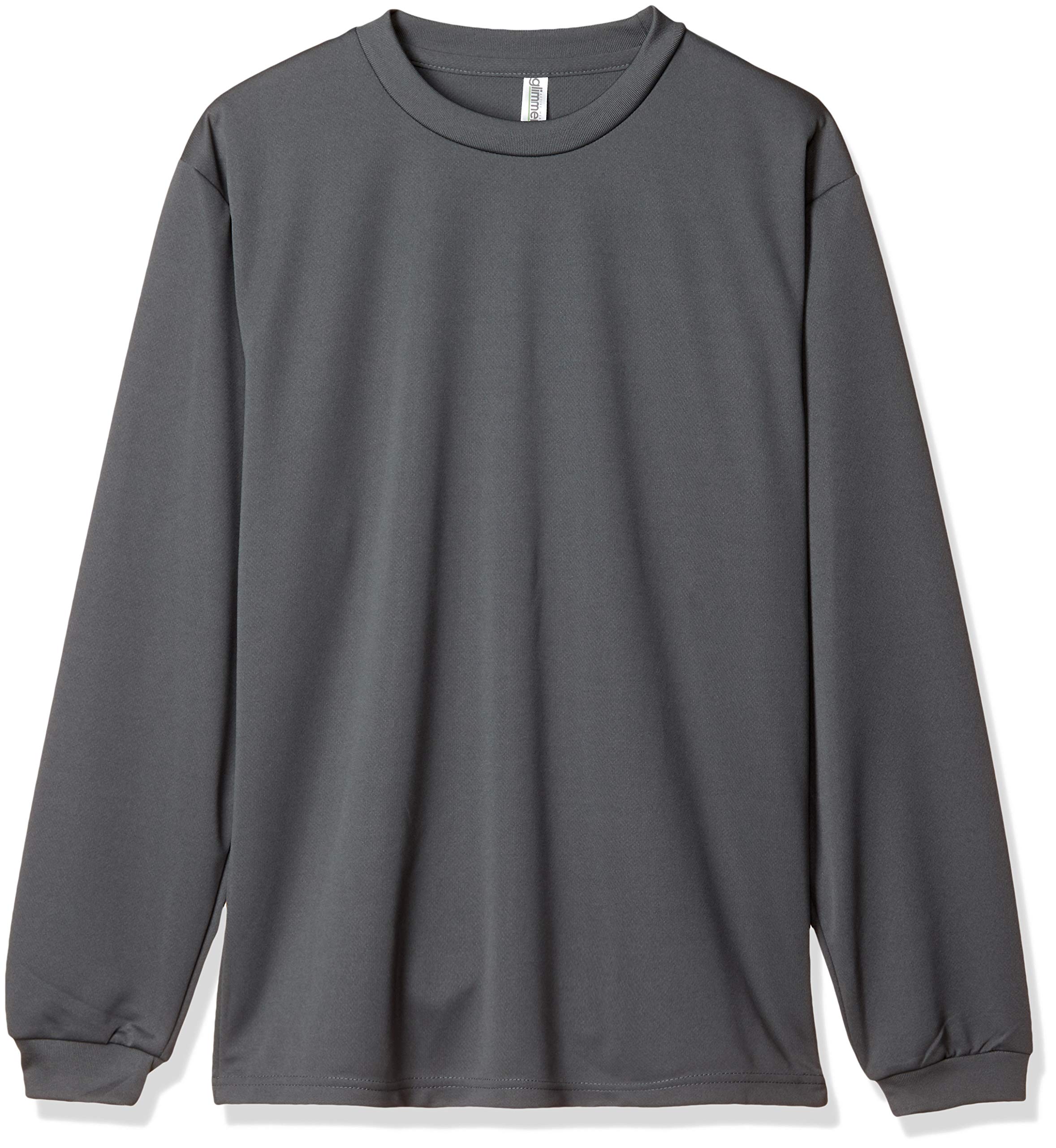 Rakuten - 長袖 Tシャツ メンズ レディース 男女兼用 ドライ クルーネック トップス 吸汗 速乾 UVカット 軽量 スポーツ ウェア 無地