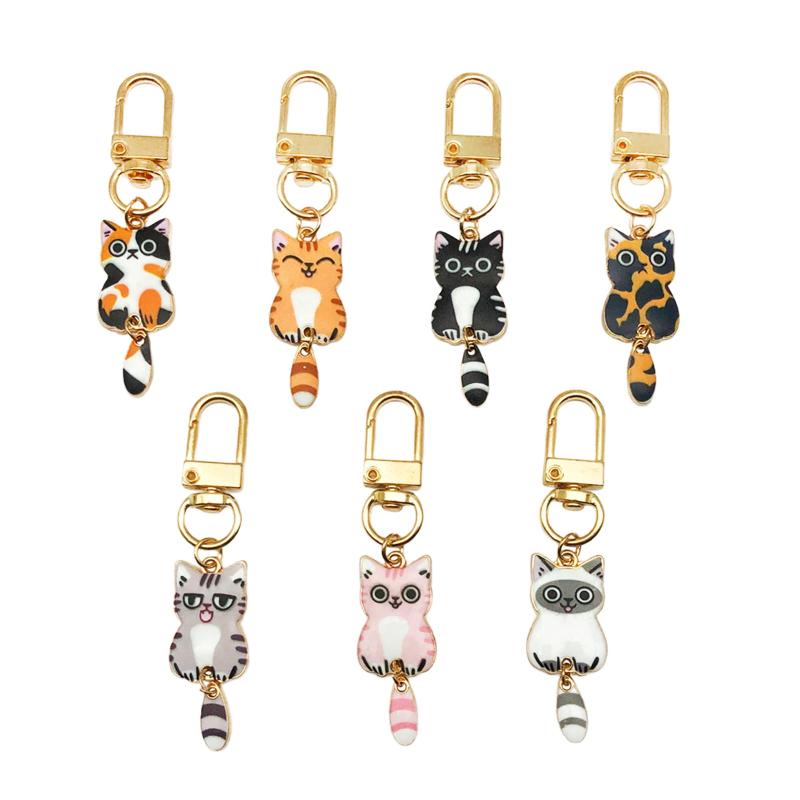 [wowjimi] キーホルダー ペンダント 文芸 かわいい ごうきん おしゃれ ペンダント キーリング 紛失防止 人気 カップル 親友 かばんとアクセサリー プレゼント 男性と女性が同じタイプ1