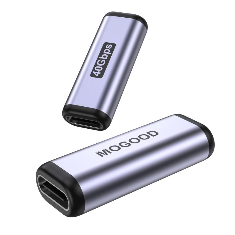 MOGOOD USB CメスからUSB CメスコネクタOTG C型コンバータ10 Gbps USB C充電器コネクタまでUSB C機器に対応